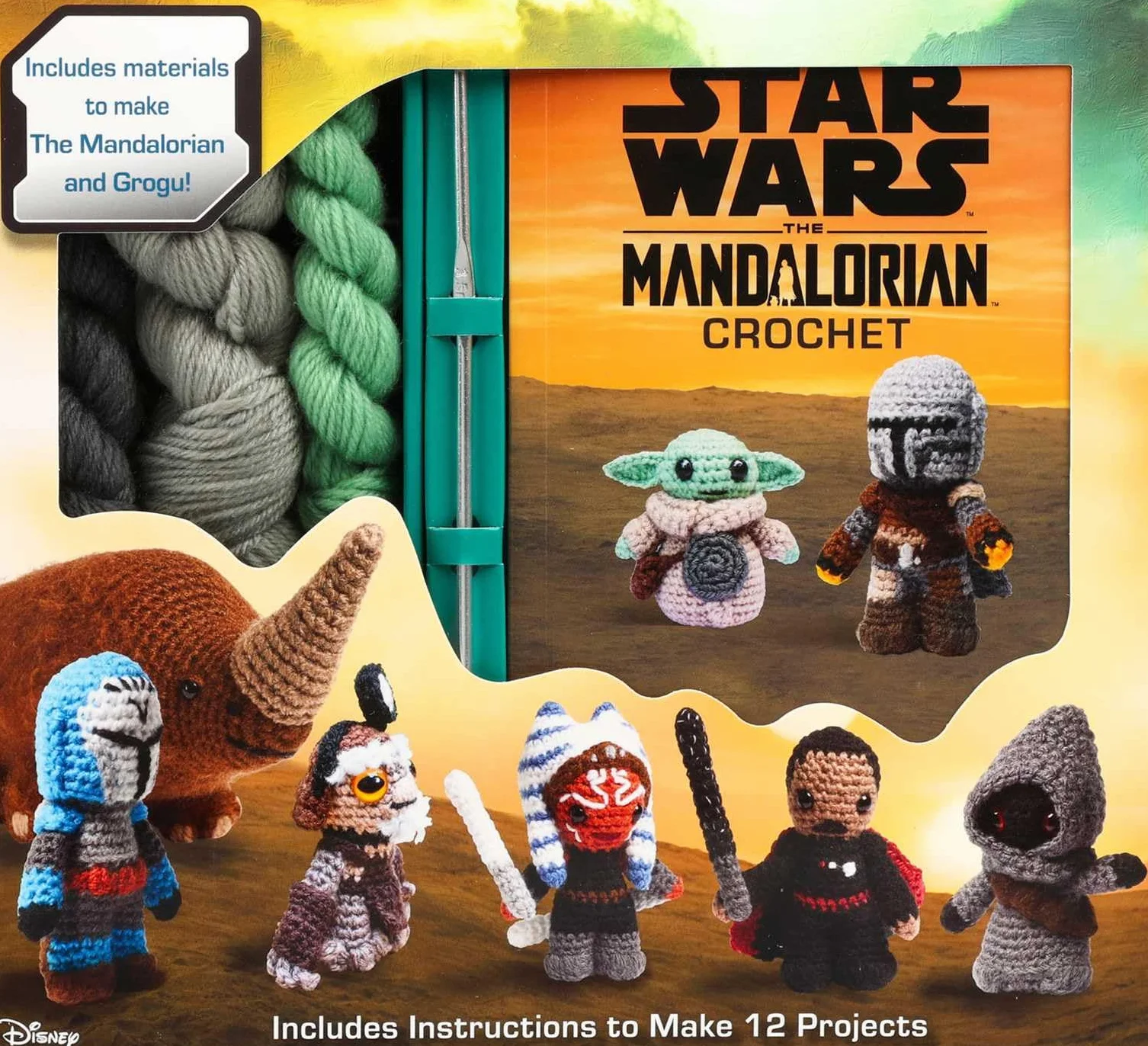 Star Wars The Mandalorian Crochet (Crochet Kits)