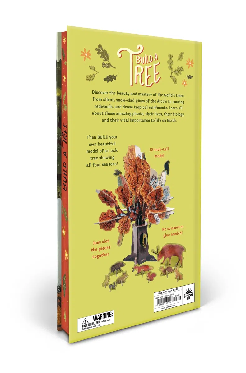 Make and Play: Build A Tree: Build a 30cm Oak Tree! Includes a 32-page Book and 40+ Model Pieces