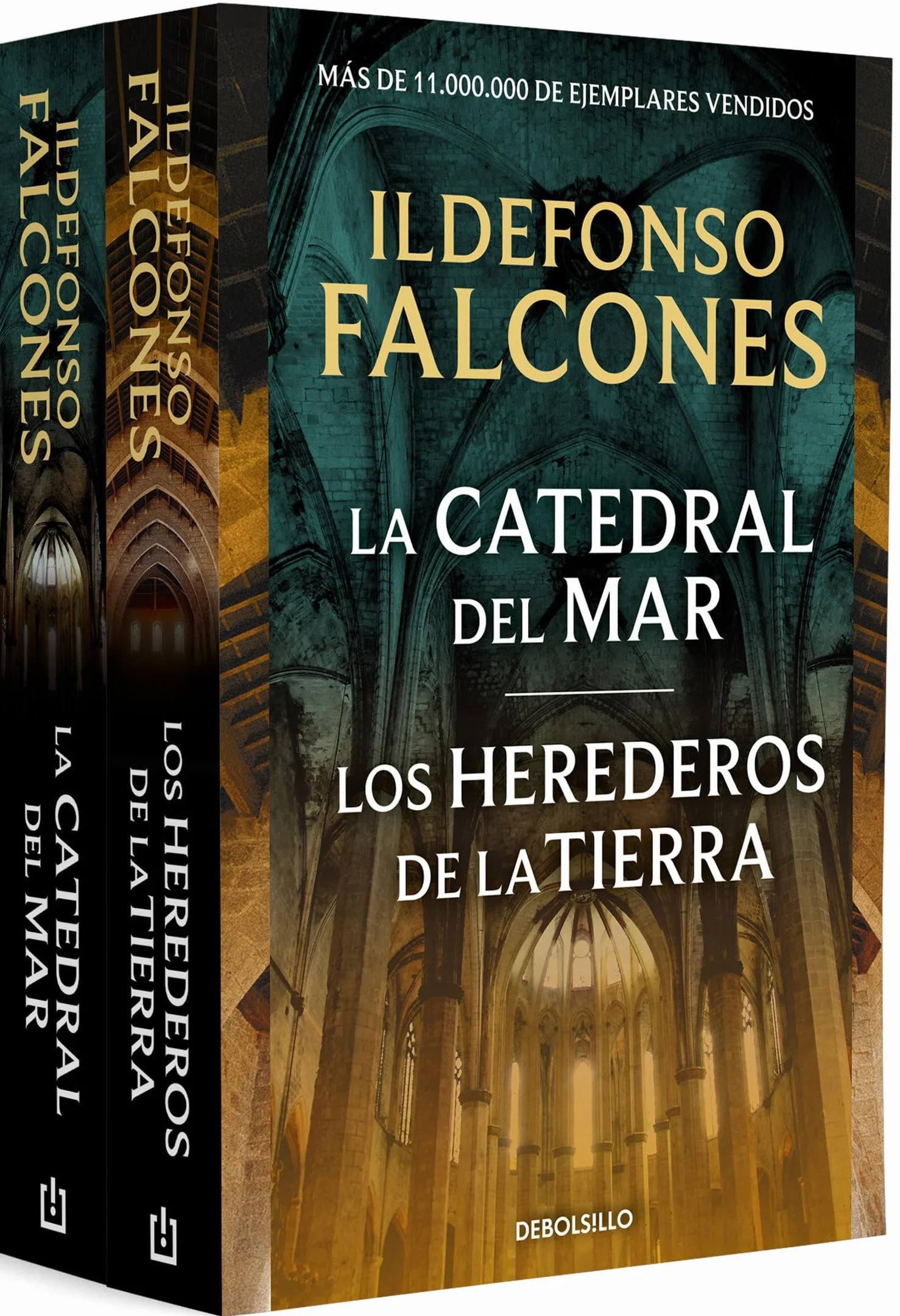 Ildefonso Falcones (edición pack con: La catedral del mar | Los herederos de la tierra): La Catedral Del Mar, Los Herederos De La Tierra/ Cathedral of the Sea; Heirs to the Land. Pack (Best Seller)