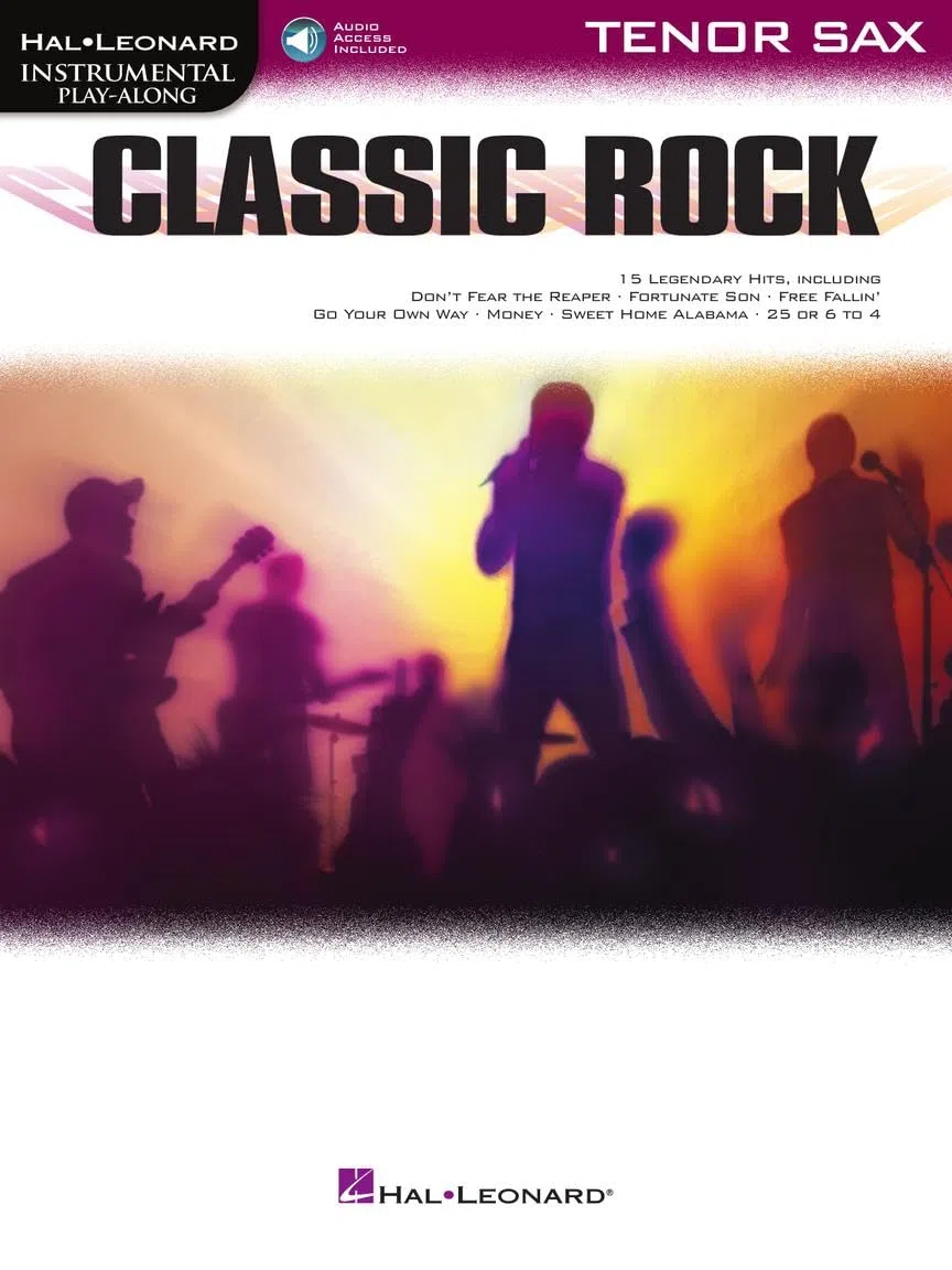 Classic Rock: Instrumental Play-Along for Tenor Sax (Hal Leonard Instrumental Play-along)