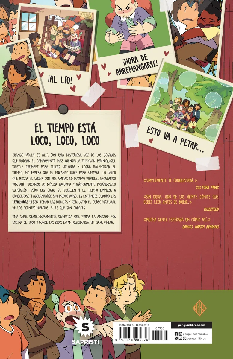 Leñadoras 6 - Las pasajeras del tiempo (Cómic | Novela gráfica)