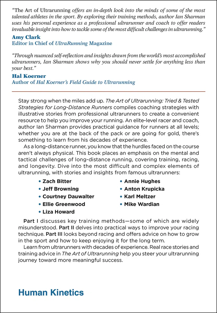 The Art of Ultrarunning: Tried & Tested Strategies for Long-Distance Runners