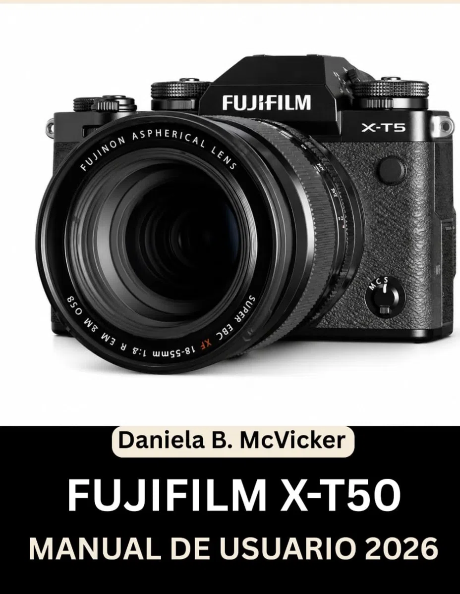 Manual De Usuario De La Fujifilm X-T50 2026: La Masterclass Completa 2026: Un manual paso a paso para dominar los diales, las funciones ocultas y los ... personas mayores y personas con espíritu
