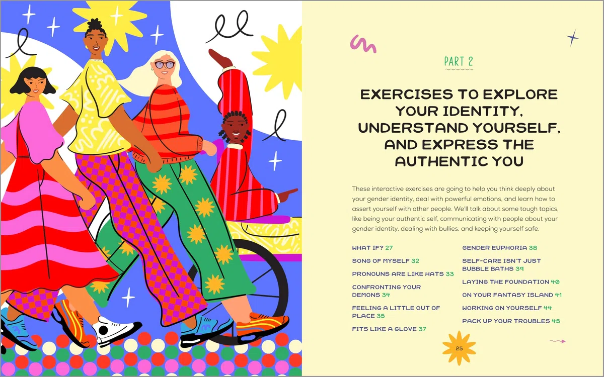 Gender Identity Workbook for Teens: Practical Exercises to Navigate Your Exploration, Support Your Journey, and Celebrate Who You Are