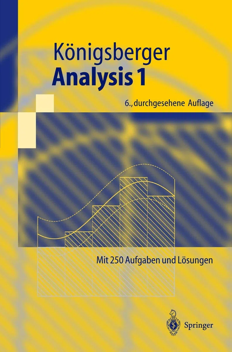 Analysis 1 (Springer-Lehrbuch)