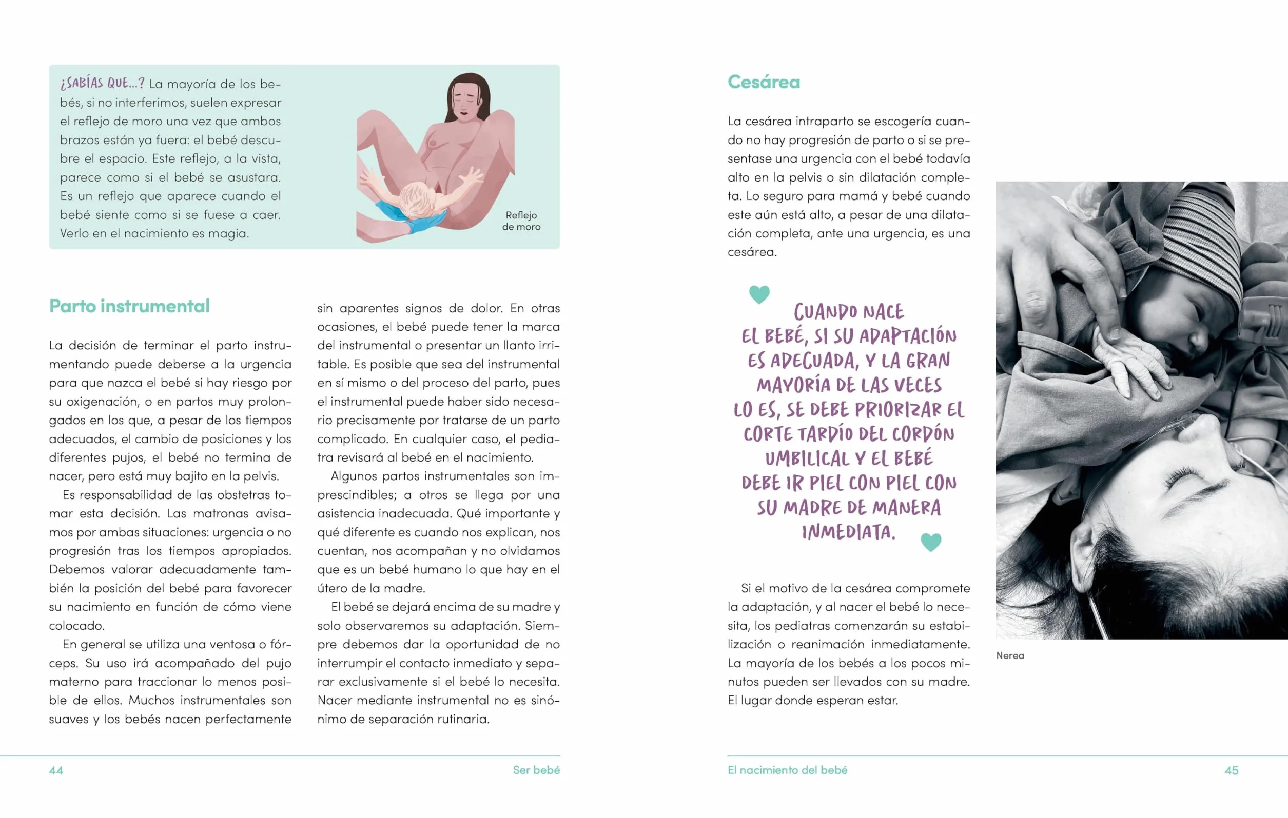 Ser bebé: Guía de cuidados del bebé con evidencia y mucha emoción (Embarazo, bebé y crianza)
