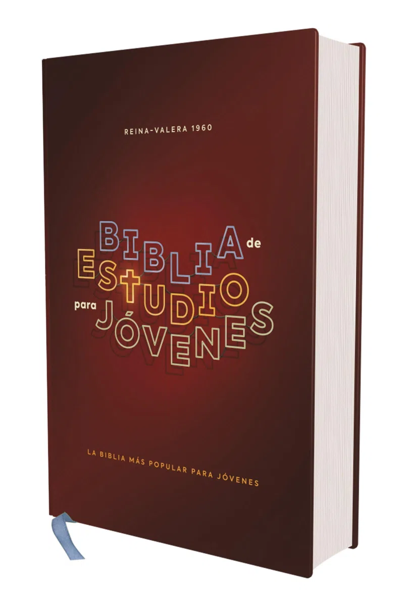 RVR60, Biblia de Estudio para Jóvenes Adolescentes, Tapa dura, Palabras de Jesús en Rojo, Comfort Print: Reina-Valera 1960, Estudio para jóvenes, roja, Comfort Print