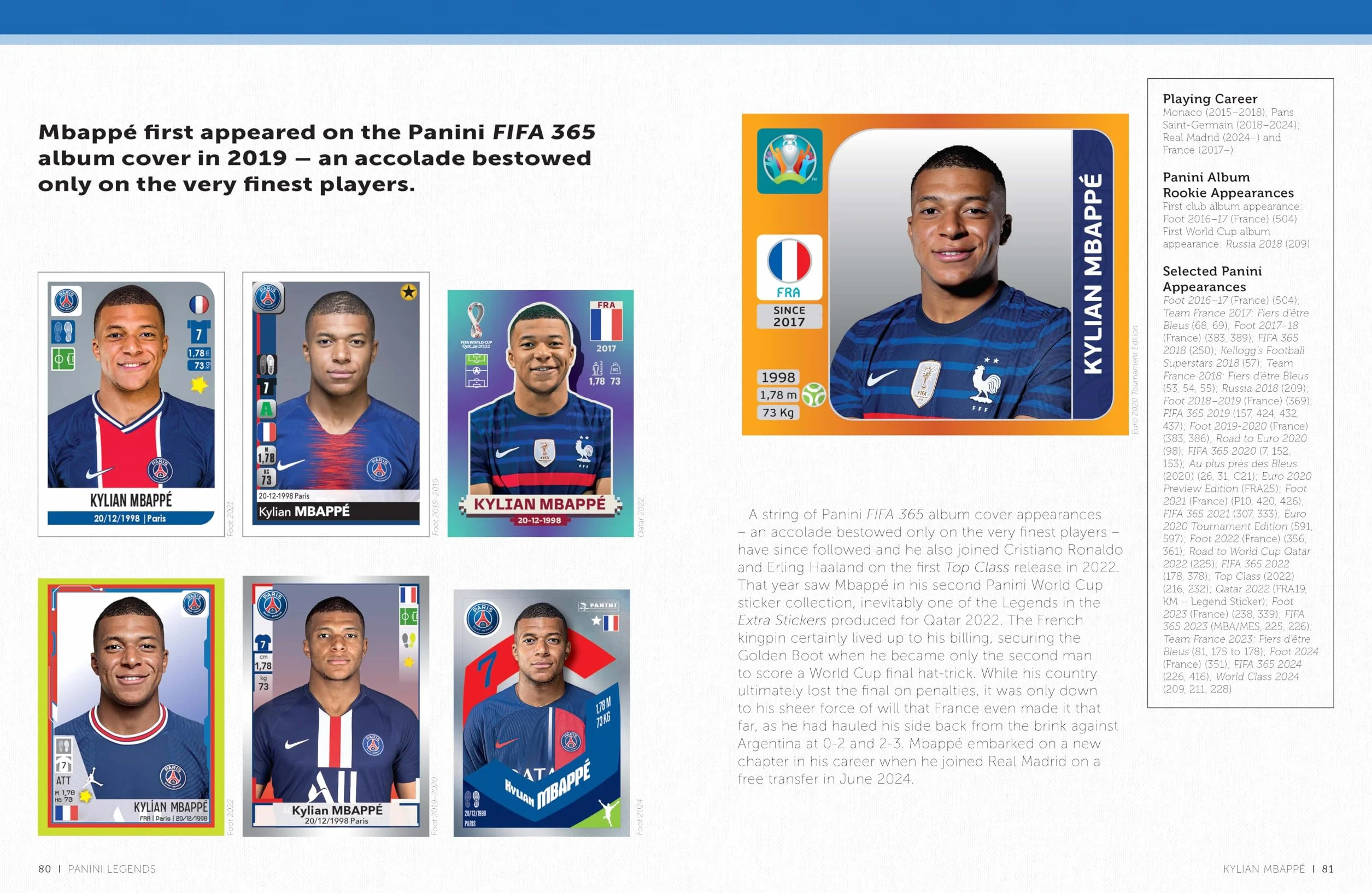Panini Legends: A Celebration of the World's Greatest Football Stickers