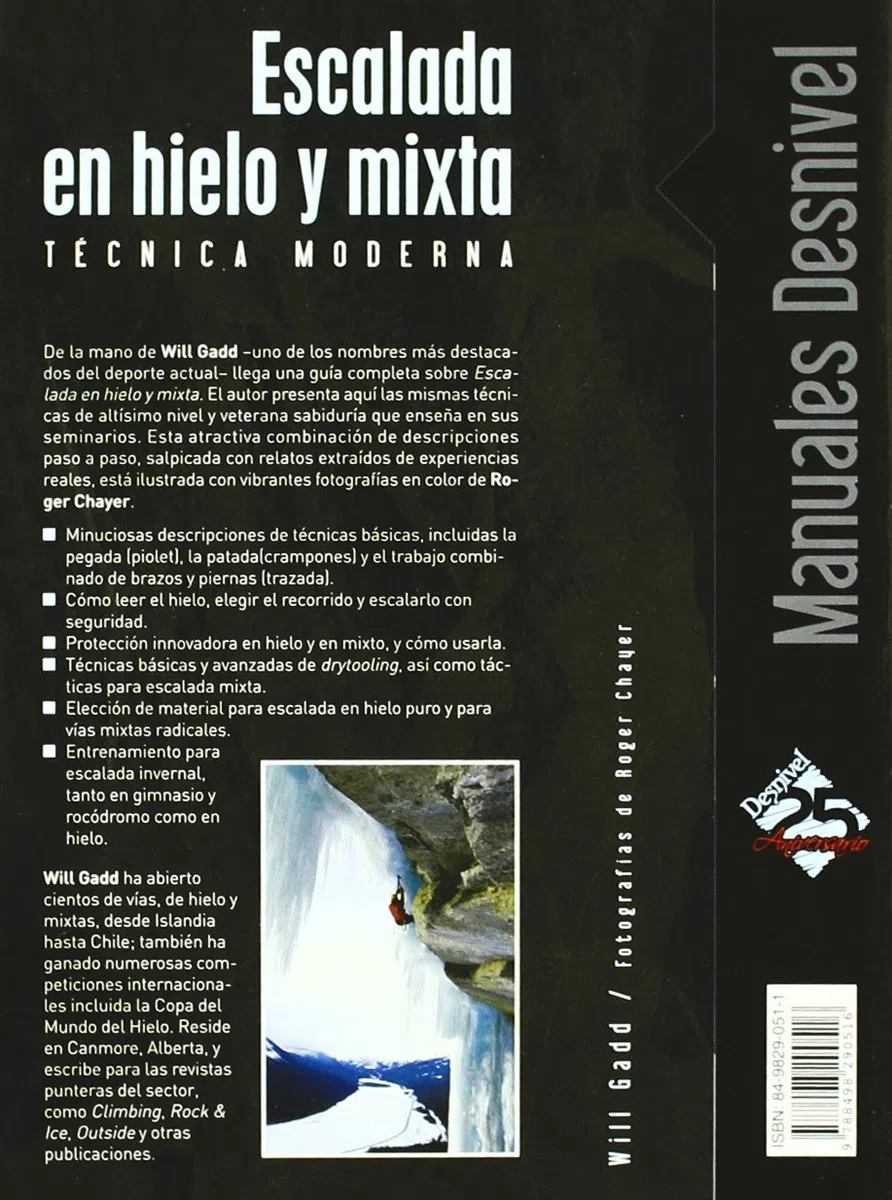 Escalada en hielo y mixta: Técnica moderna (SIN COLECCION)
