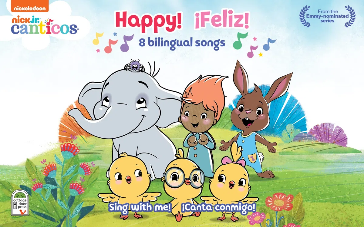 Happy! ¡feliz!: 8 Bilingual Songs (Nick Jr. Canticos)