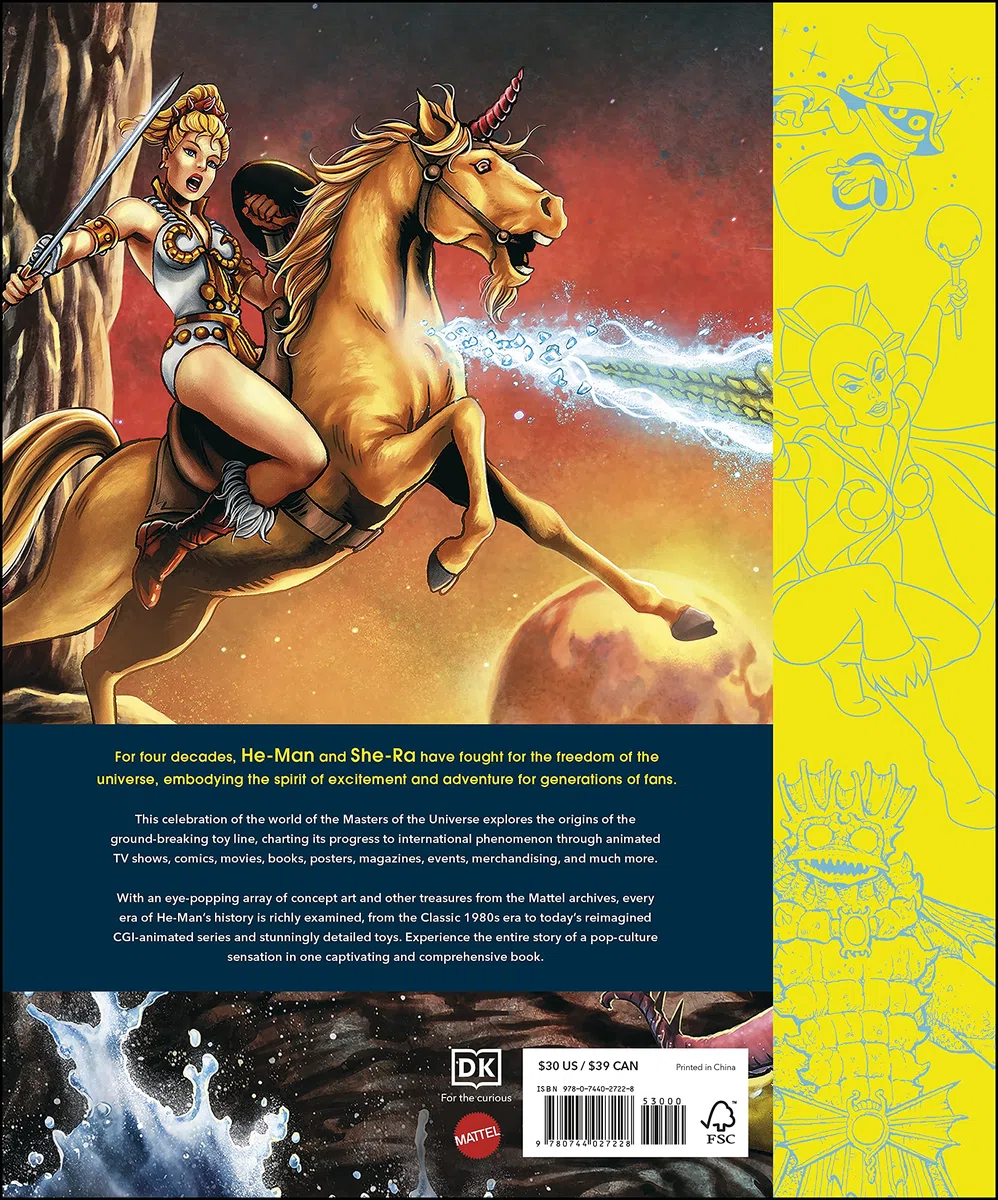 The Masters of the Universe Book: The Epic History of He-man, She-ra. and the Masters of the Universe