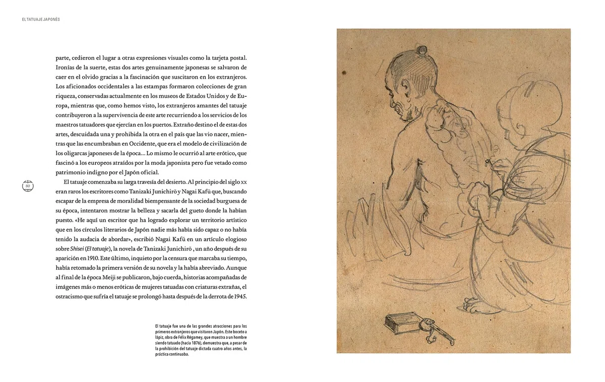 EL TATUAJE JAPONÉS Panorama histórico de un refinado arte (-LIBRE)