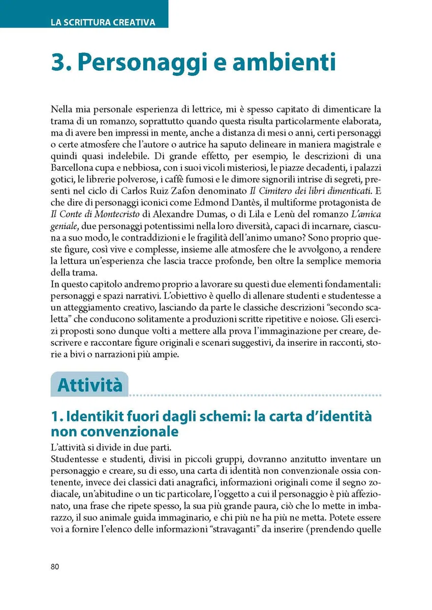 Idee creative per la scrittura. Tecniche e attività per la Scuola secondaria, anche con l'IA (Insegnare nel XXI secolo)