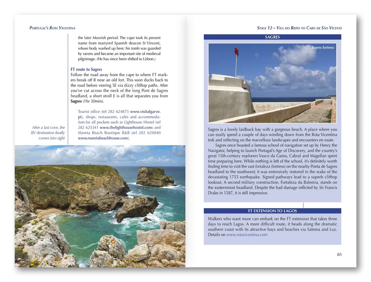 Portugal's Rota Vicentina: The Historical Way and Fishermen's Trail (Cicerone Trekking Guides)
