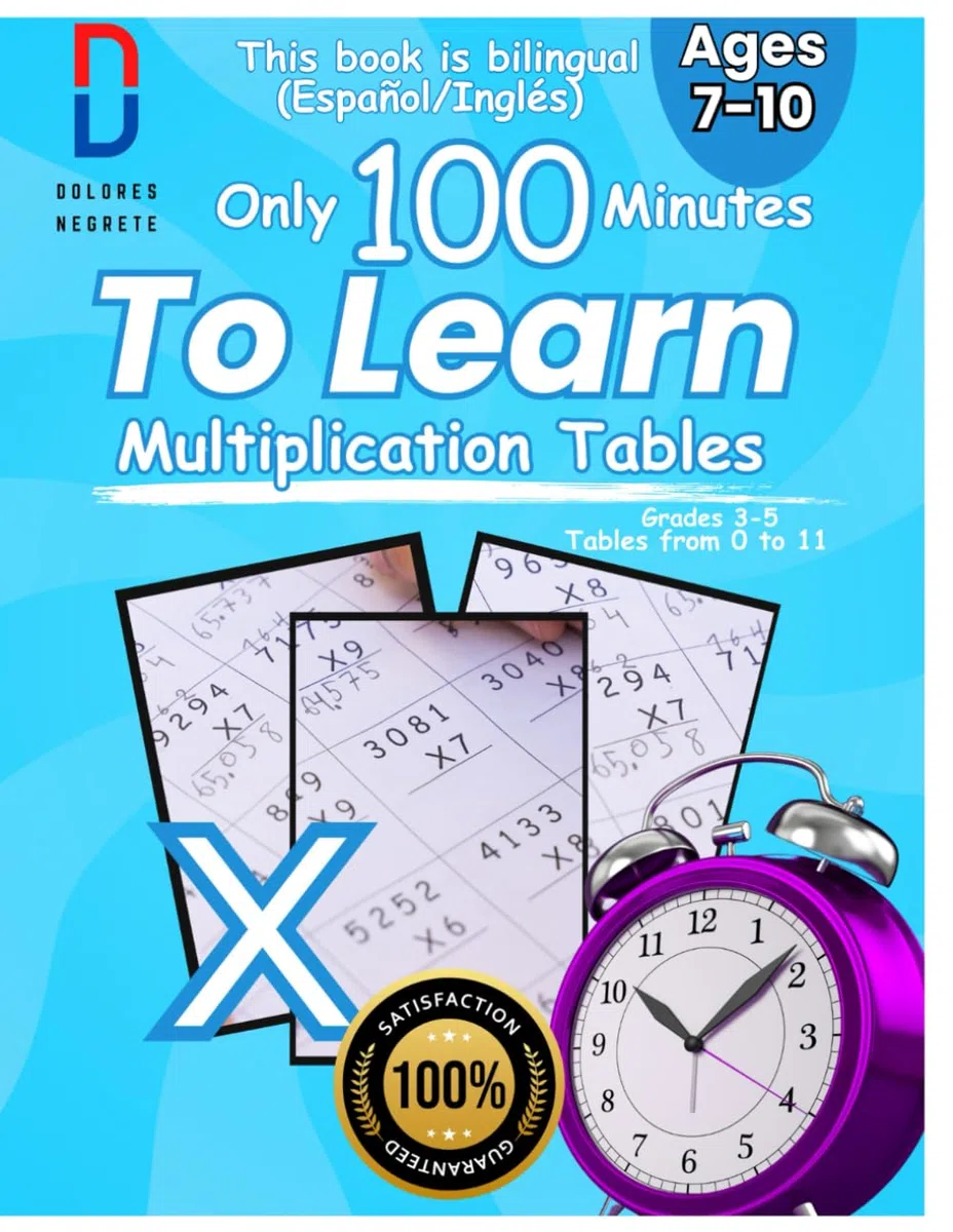 Only 100 Minutes to Learn Multiplication Tables: Grades 3 to 5 | Tables from 0 to 11