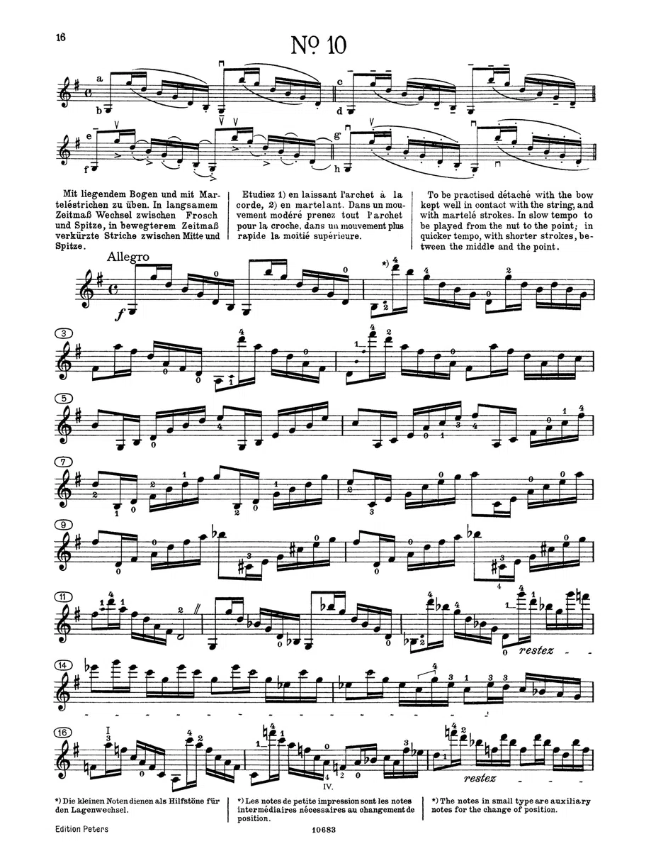 Etudes(42) (davisson) violon: für Violine Solo