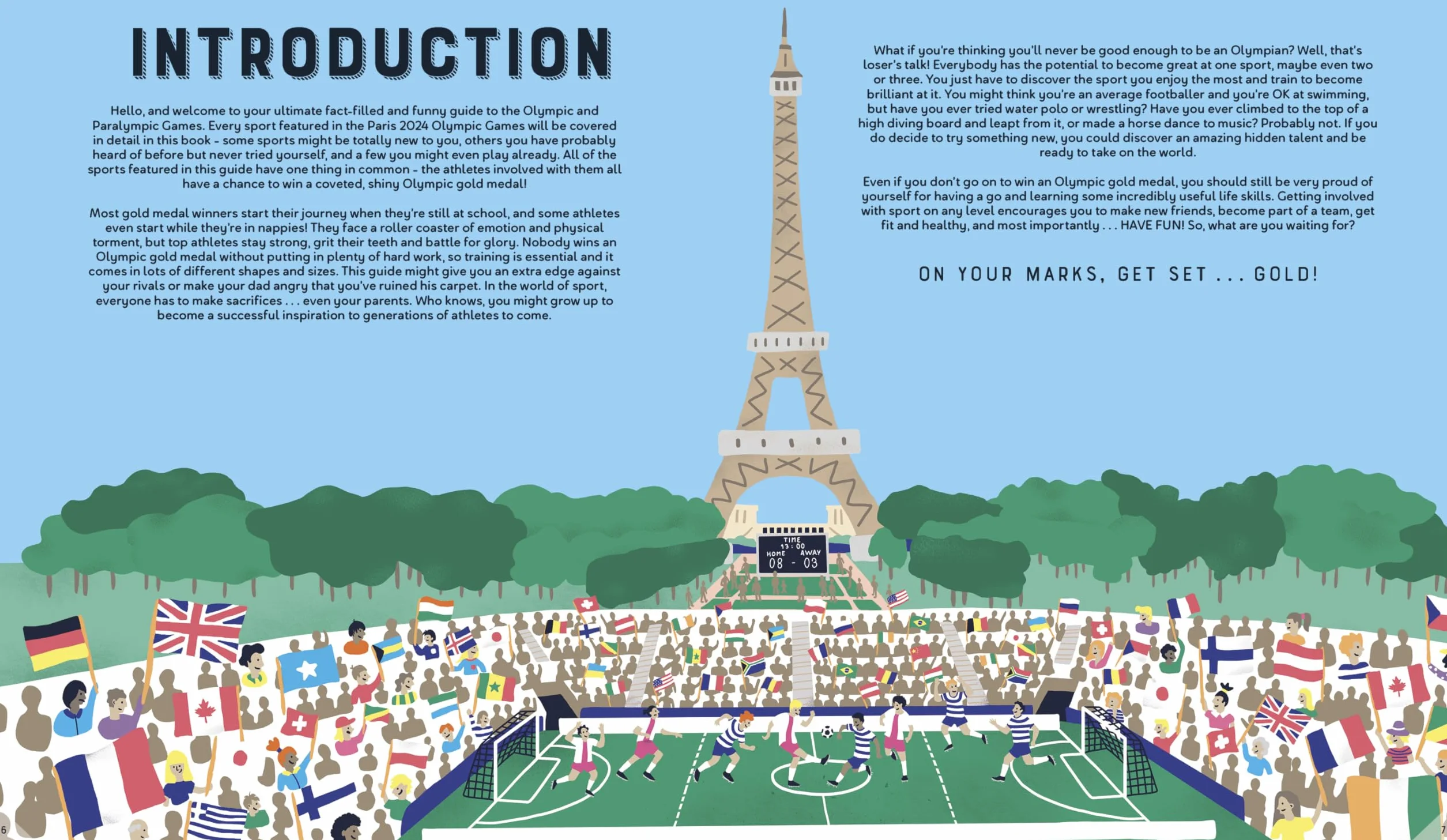 On Your Marks, Get Set, Gold!: A Fact-Filled, Funny Guide to Every Olympic Sport