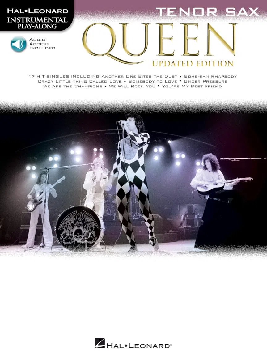 Queen - tenor saxophone - instrumental play-along - recueil + enregistrement(s) en ligne