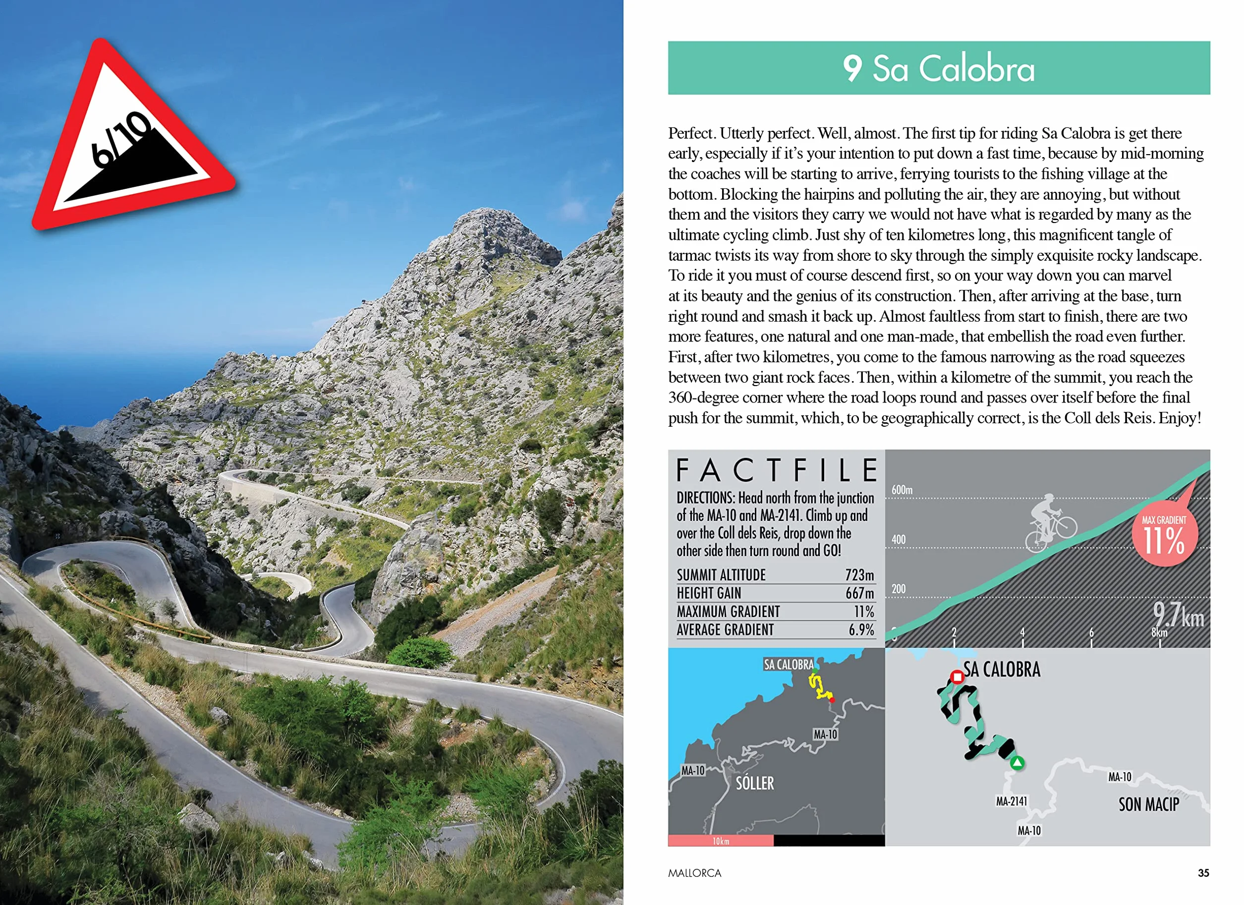 100 Greatest Cycling Climbs of Spain: A guide to the famous cycling mountains of mainland Spain plus Mallorca and the Canary Islands