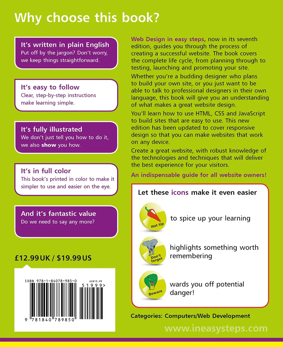 Web Design in easy steps