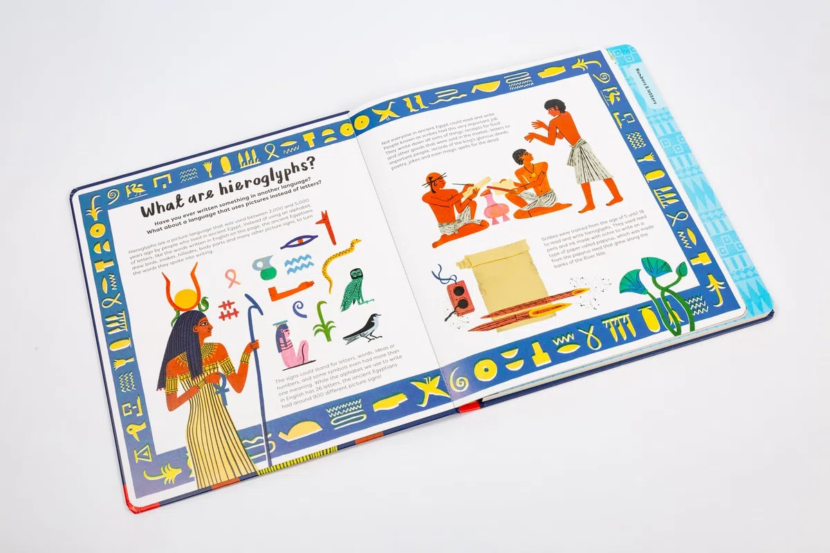 British Museum: Talk Like an Egyptian (British Museum Stencil Books)