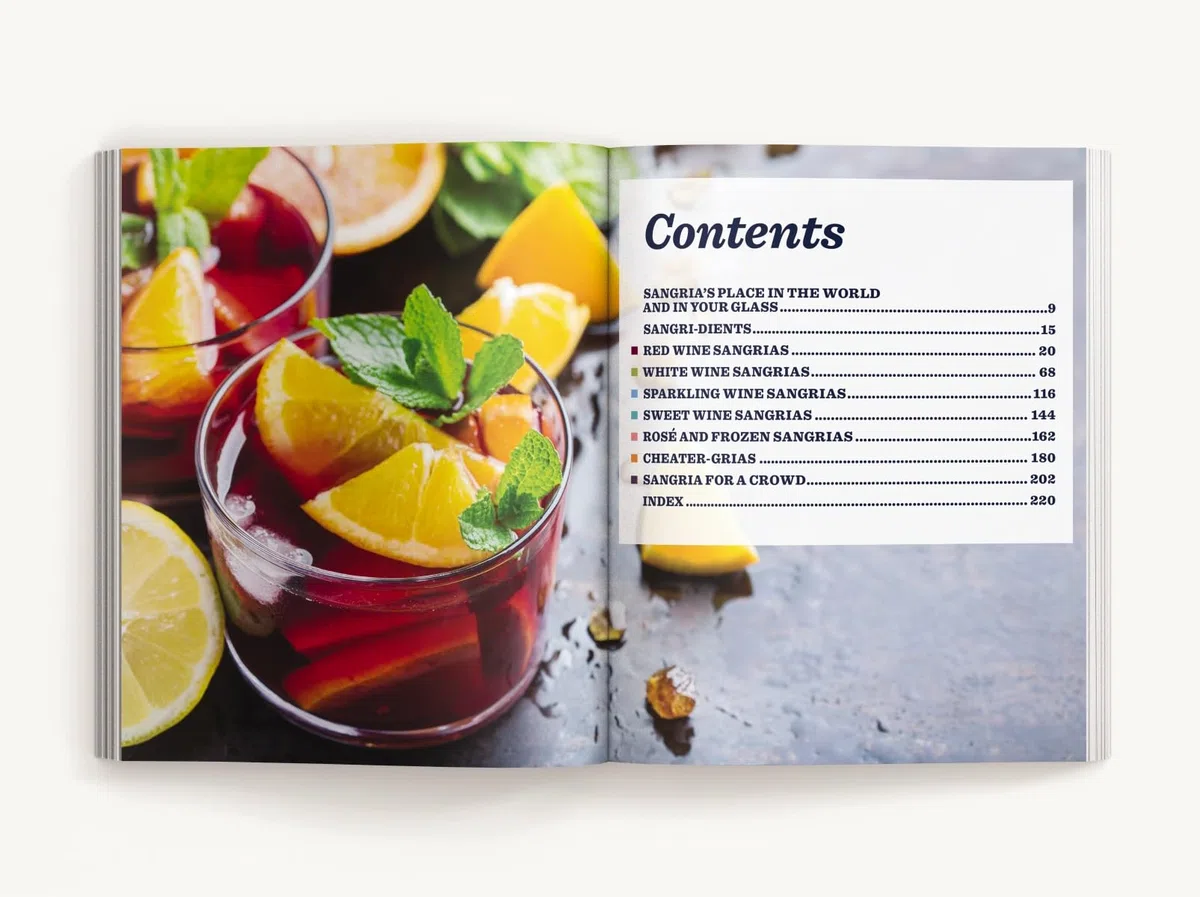 Seasonal Sangria | Softcover: 101 Delicious Recipes to Enjoy All Year Long! (The Art of Entertaining)