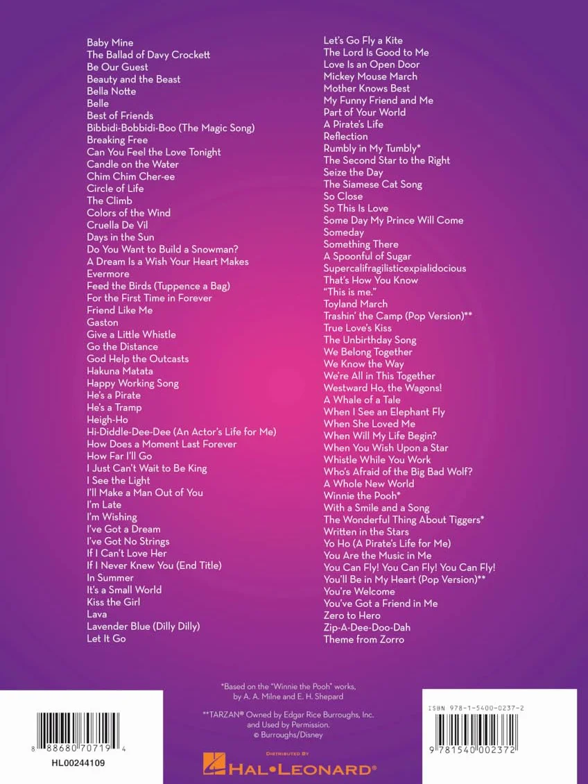 101 disney songs for trumpet - trompette