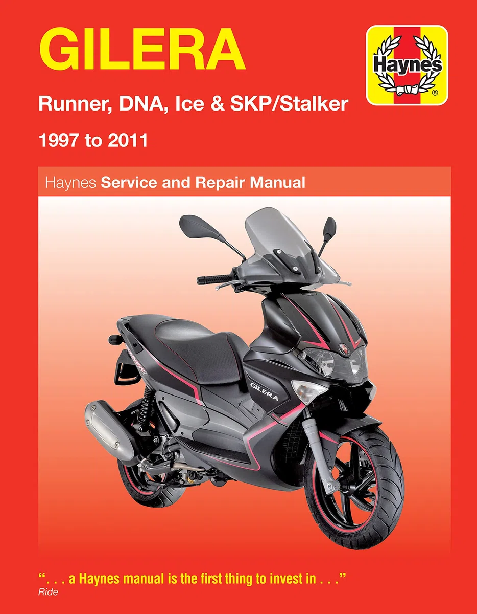 Gilera Runner, DNA, Ice & SKP/Stalker (97 To 11) (Haynes Service and Repair Manuals)