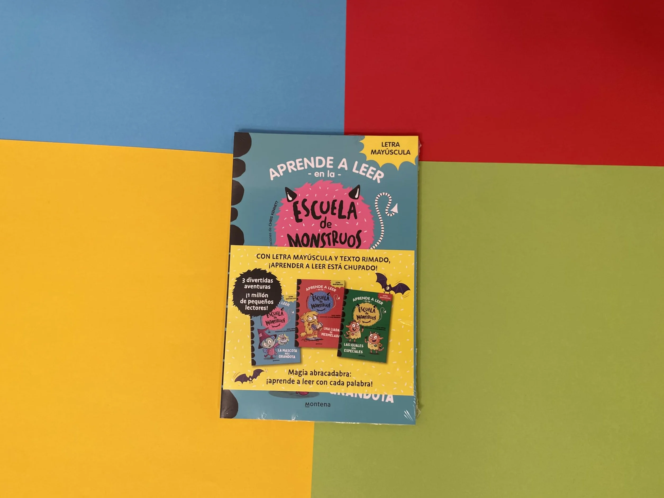 Aprender a leer en la Escuela de Monstruos - Pack con los libros 1, 2 y 3: En letra MAYÚSCULA para aprender a leer (Libros para niños a partir de 5 ... (libros para niños a partir de 5 años)