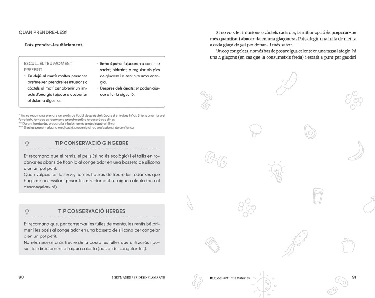 5 setmanes per desinflamar-te (Divulgació)