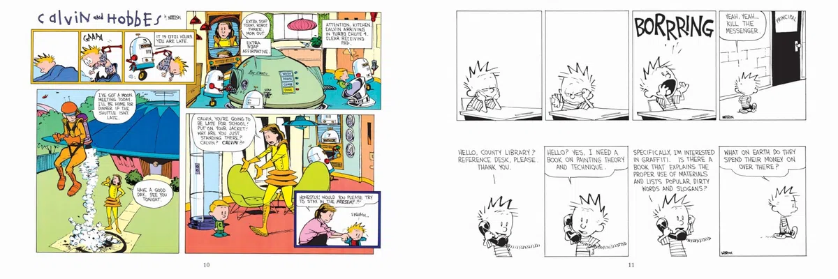 Calvin and Hobbes Portable Compendium Set 6: Volume 6