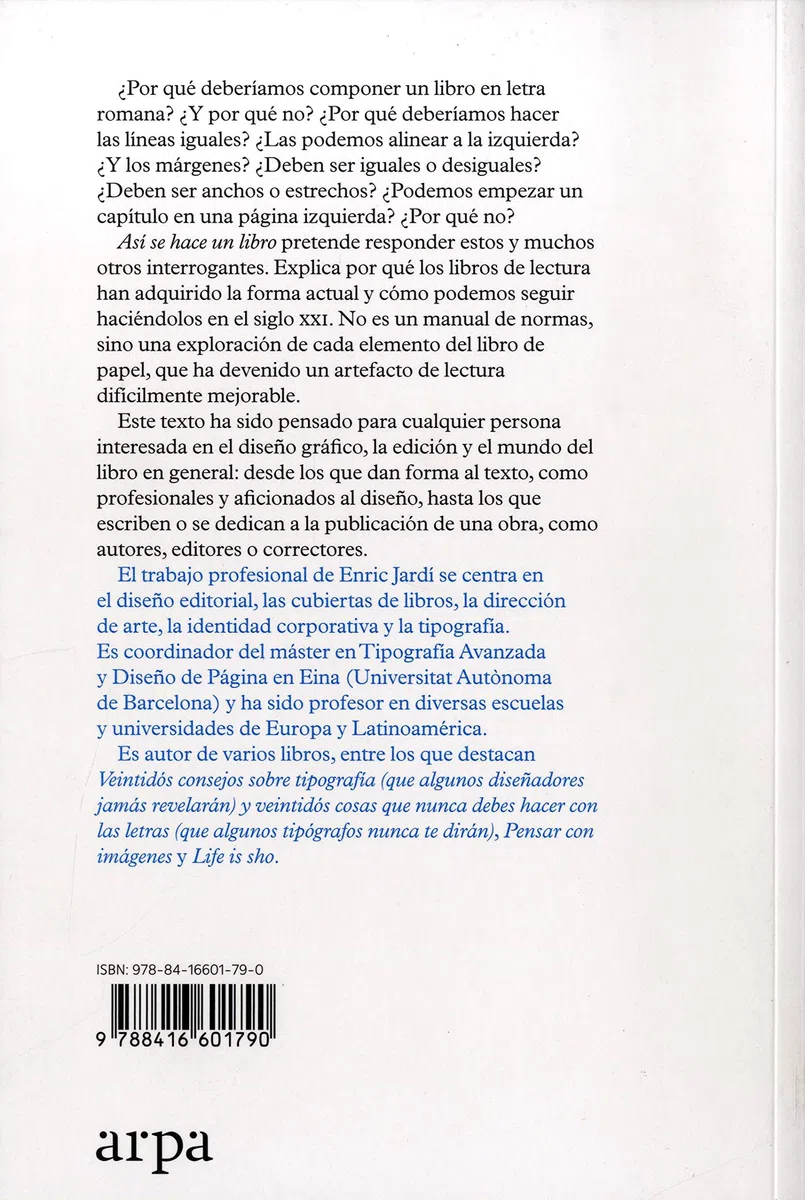 Así se hace un libro