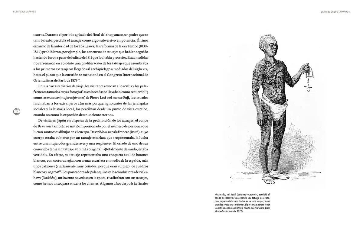 EL TATUAJE JAPONÉS Panorama histórico de un refinado arte (-LIBRE)