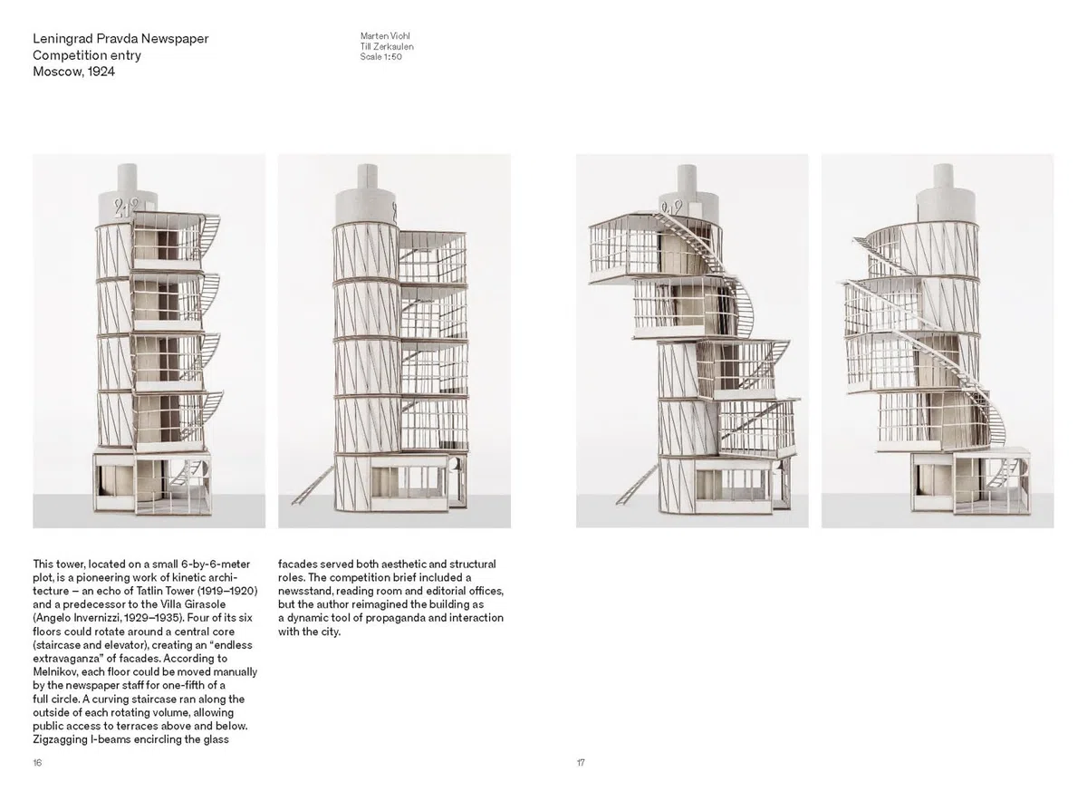 Melnikov An Investigation through Architectural Models /anglais