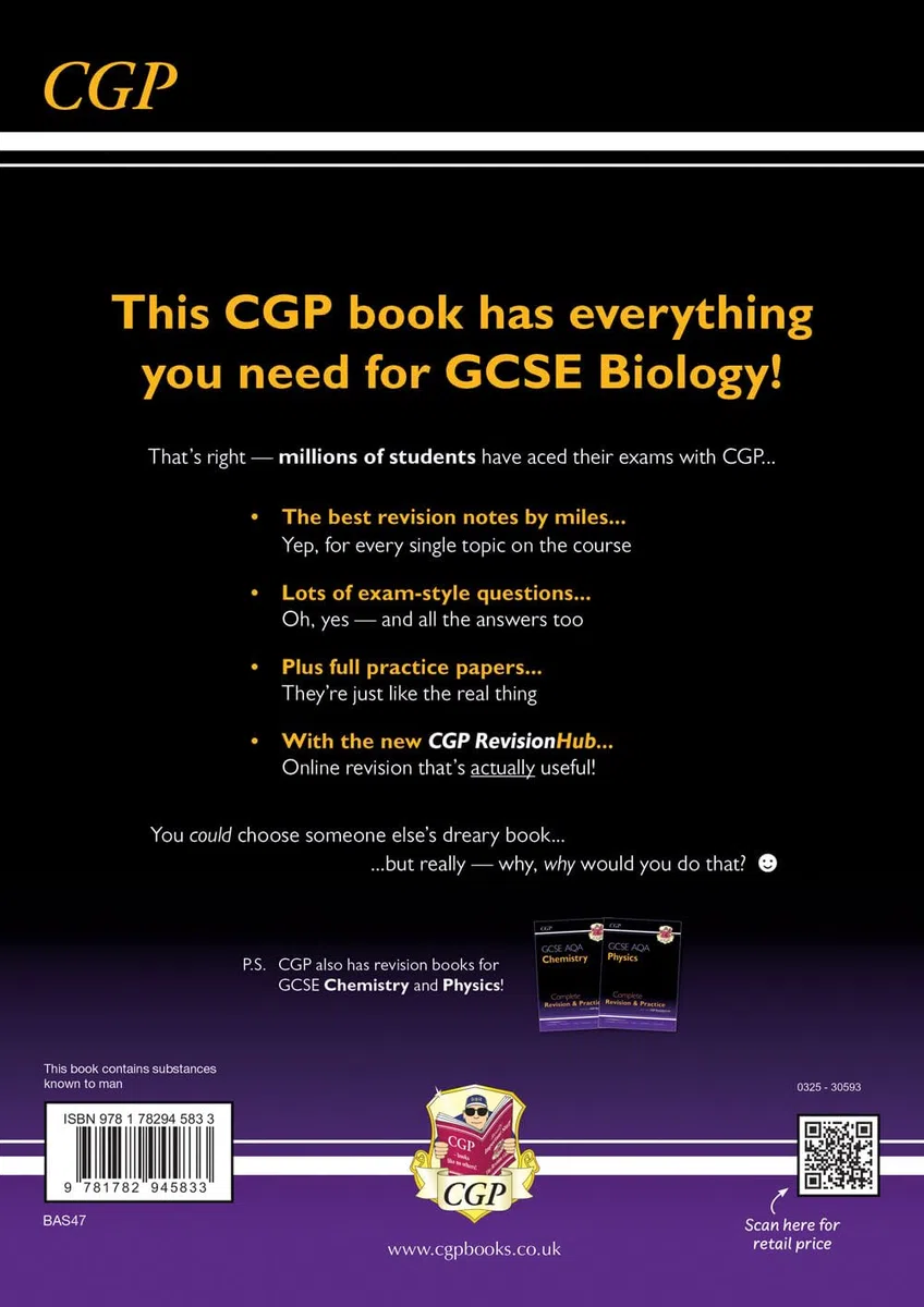 New GCSE Biology AQA Complete Revision & Practice with CGP RevisionHub (CGP AQA GCSE Biology)