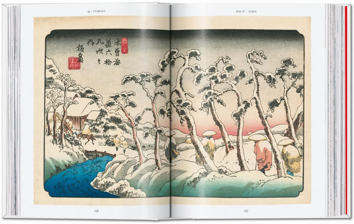 Hiroshige & Eisen. The Sixty-Nine Stations along the Kisokaido. 40th Ed. (45th Edition)