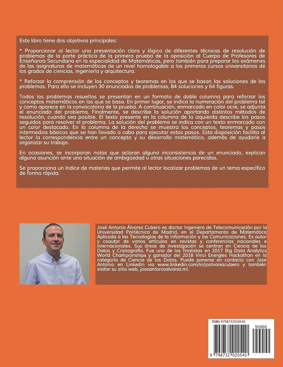 Problemas resueltos de Oposiciones de Matemáticas año 2014: Cuerpo de Profesores de Enseñanza Secundaria (Oposiciones de Matemáticas al Cuerpo de Profesores de Enseñanza Secundaria)
