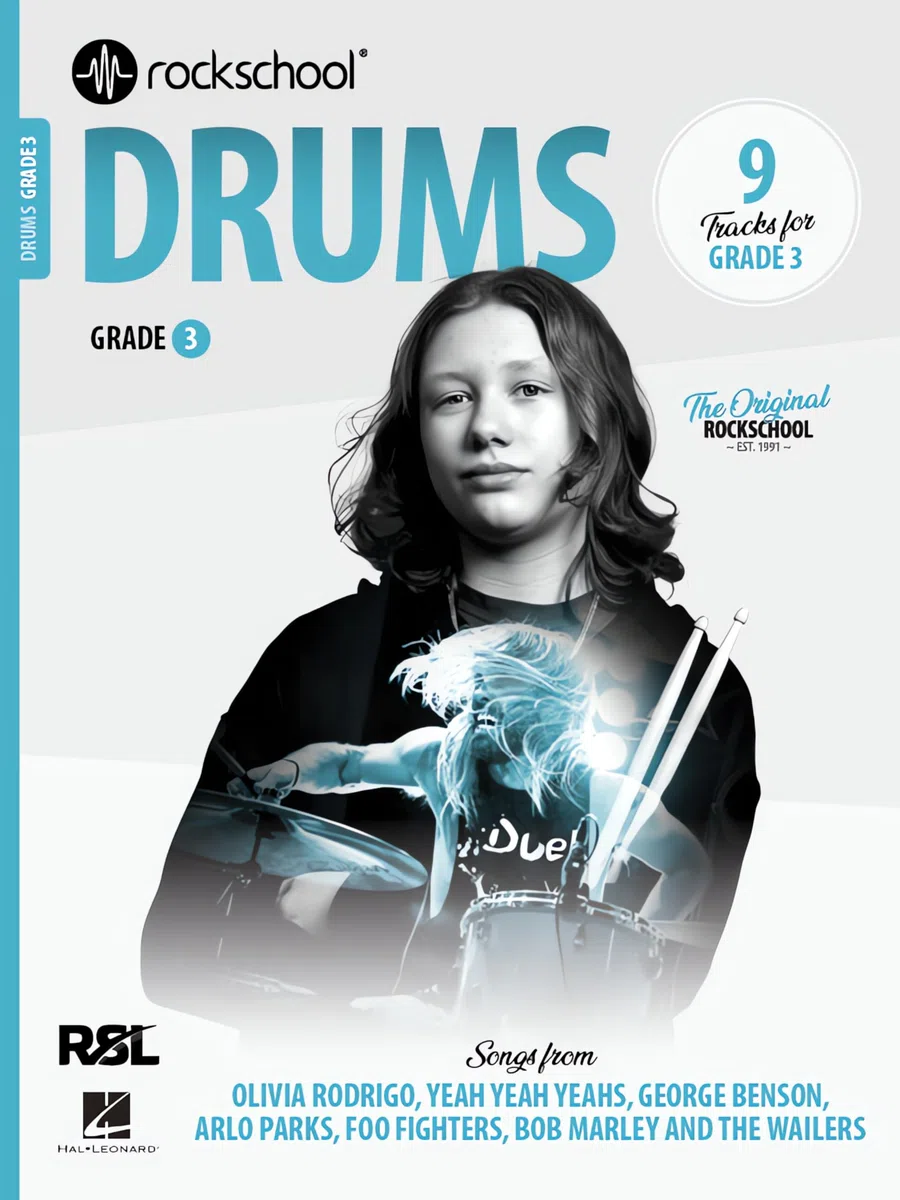 Rockschool Drums Grade 3 (2024)