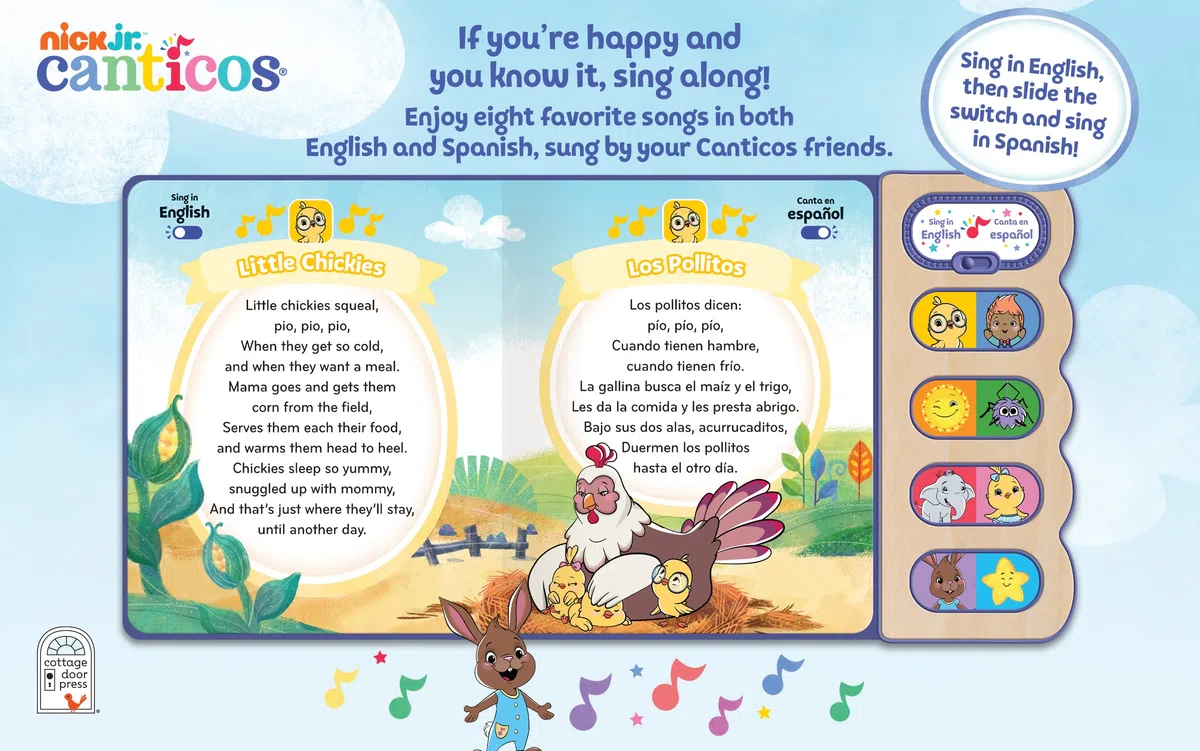 Happy! ¡feliz!: 8 Bilingual Songs (Nick Jr. Canticos)