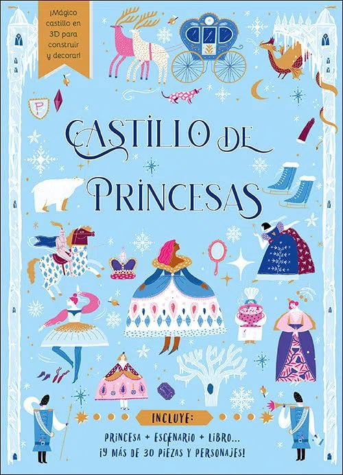 Castillo de princesas: Caja para leer y crear (Aprender, jugar y descubrir)