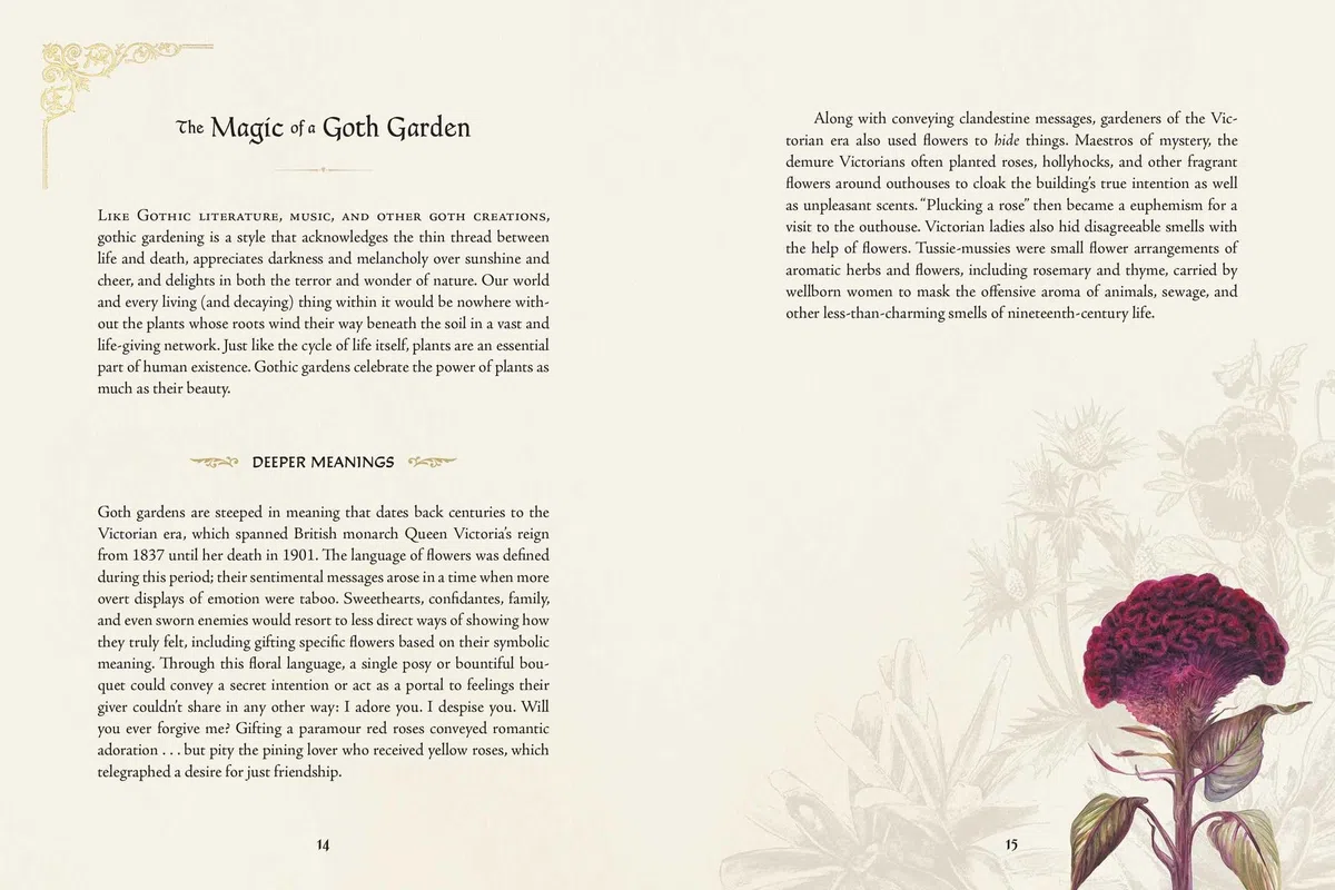 The Goth Garden: The Mystery, Beauty, and Lore of Dark Gardening