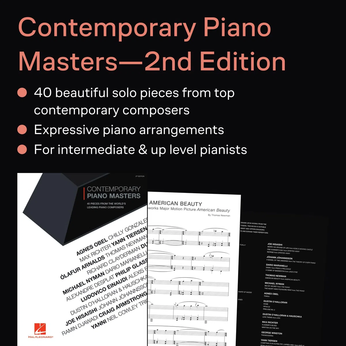 Contemporary Piano Masters: 2nd Edition
