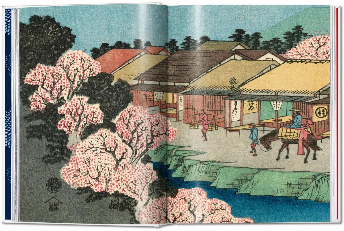 Hiroshige & Eisen. The Sixty-Nine Stations along the Kisokaido. 40th Ed. (45th Edition)