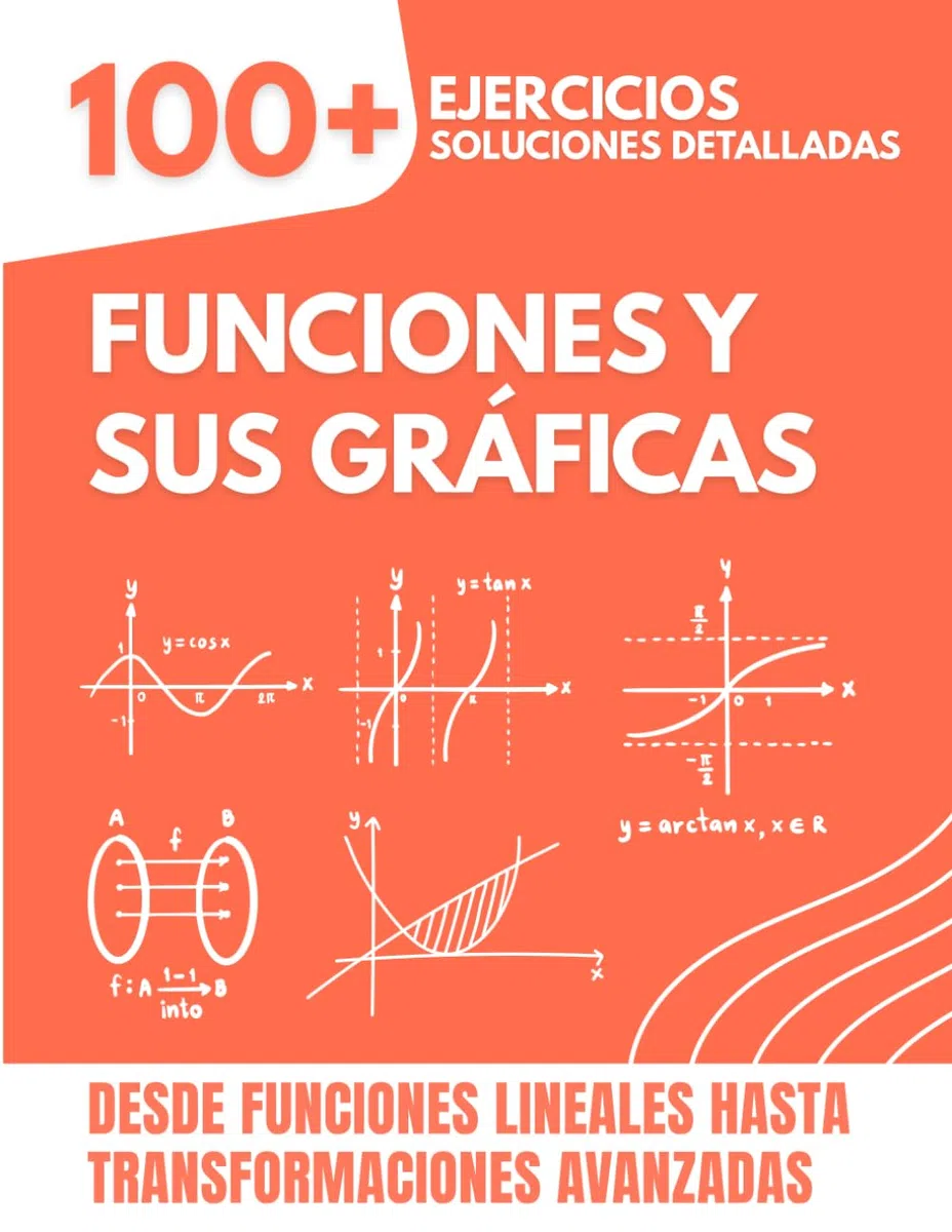Funciones y Sus Gráficas: 100+ Ejercicios con Soluciones Detalladas | Desde Funciones Lineales hasta Transformaciones Avanzadas