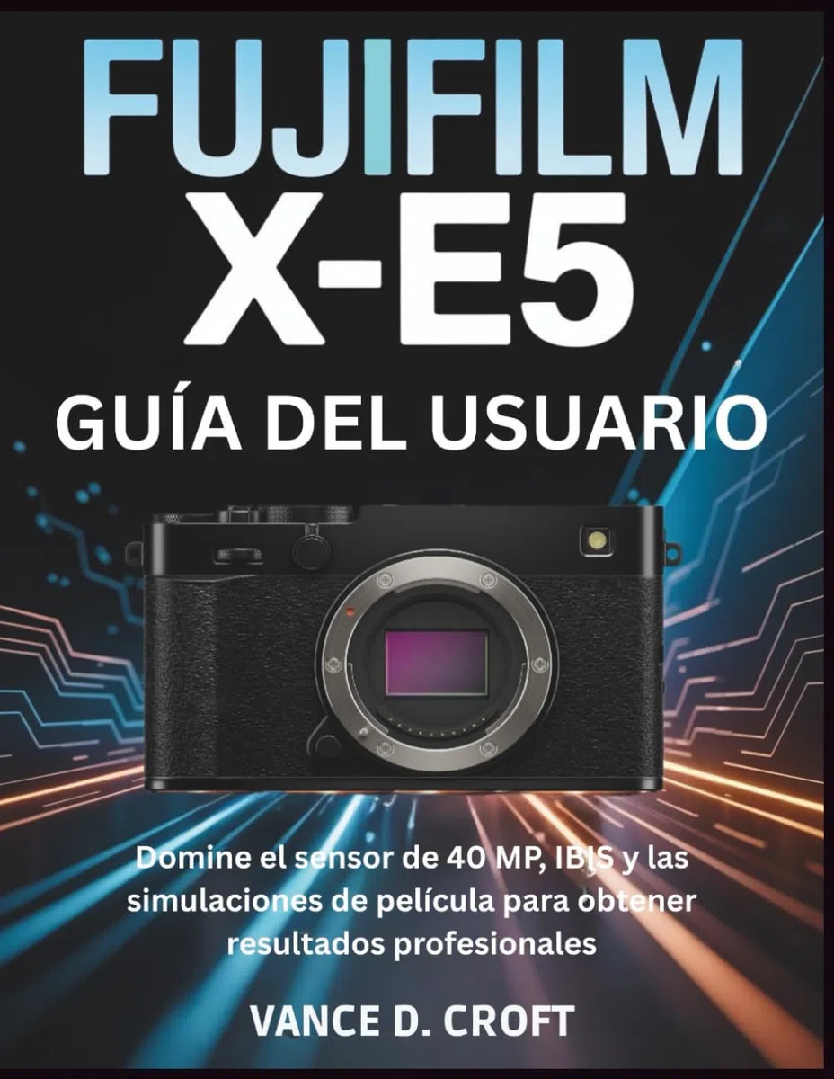 FUJIFILM X-E5 GUÍA DEL USUARIO: Domine el sensor de 40 MP, IBIS y las simulaciones de película para obtener resultados profesionales