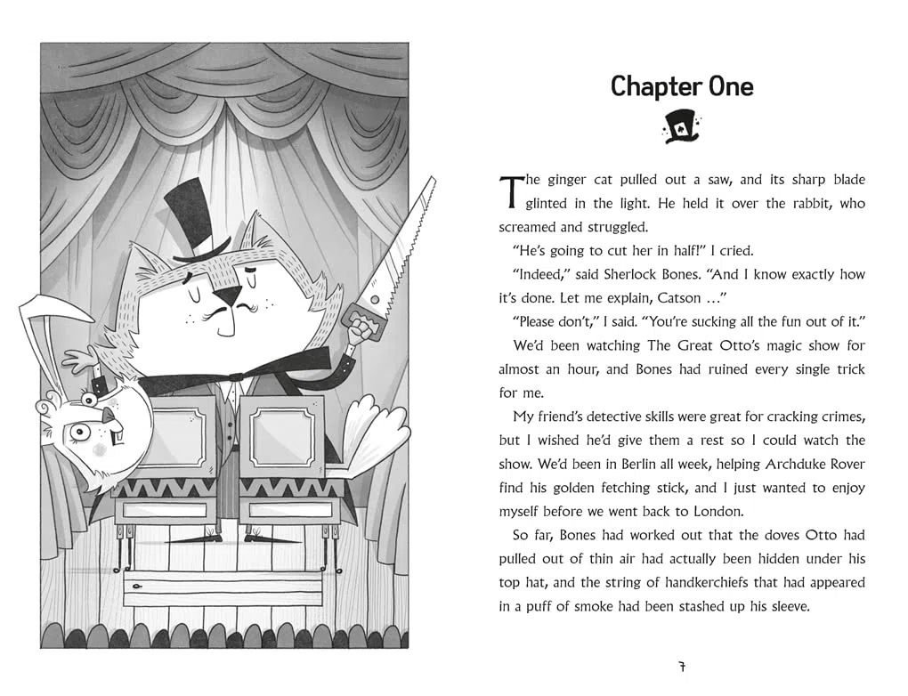 Sherlock Bones and the Mystery of the Vanishing Magician: A Puzzle Quest (Adventures of Sherlock Bones)