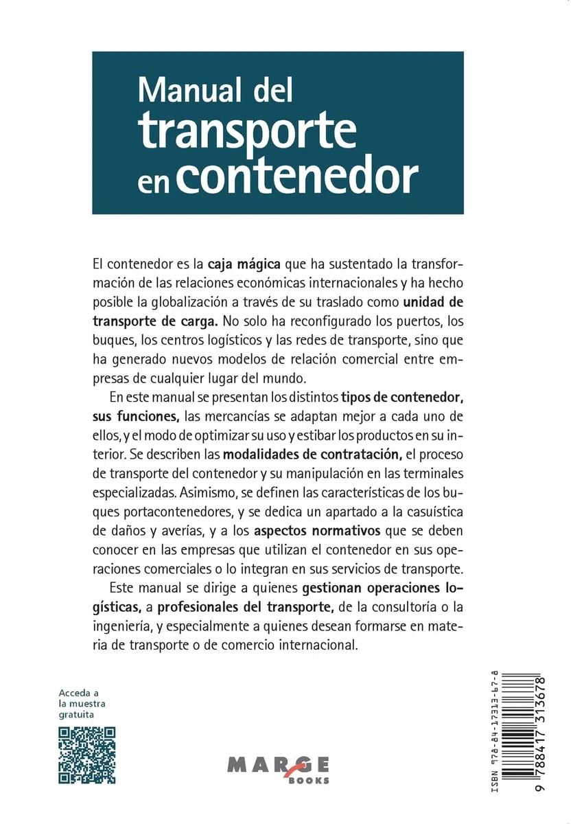 Manual del transporte en contenedor: 0 (Gestión del transporte)