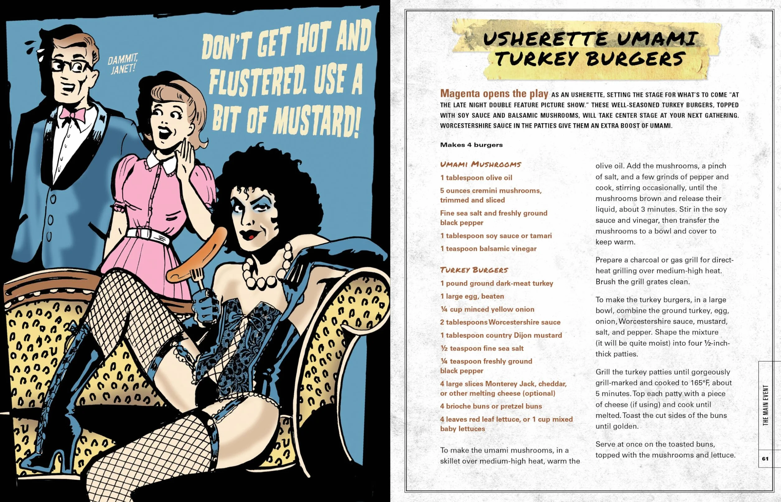 ROCKY HORROR COOKBOOK HC: 50 Savory, Sweet, and Seductive Recipes from the Cult Musical [Officially Licensed]