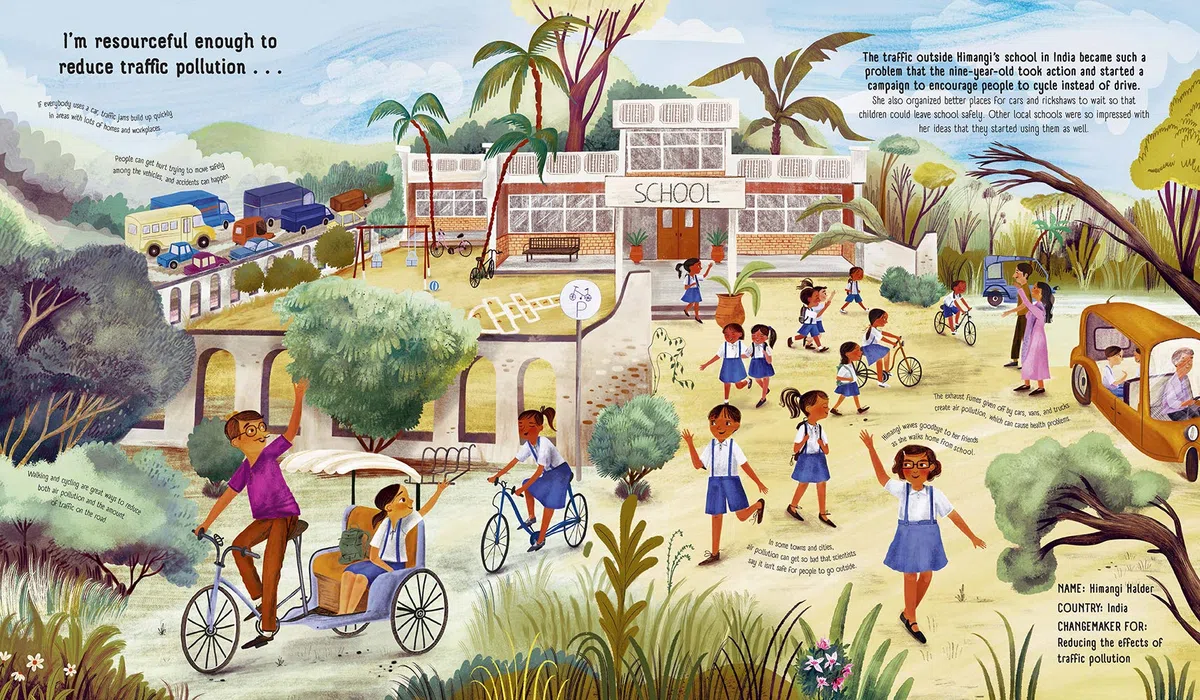 Old Enough to Save the Planet: A Board Book (Changemakers)
