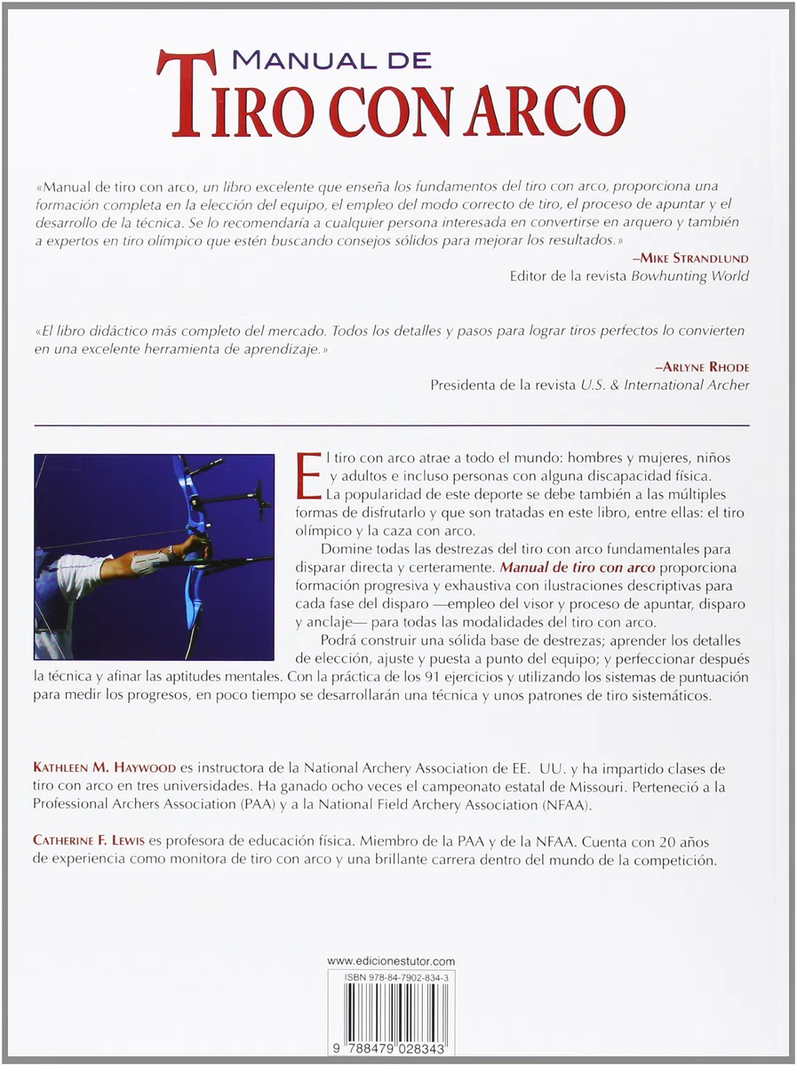 Manual De Tiro Con Arco. Ampliada Y Actualizada - 6ª Edición (DEPORTES)